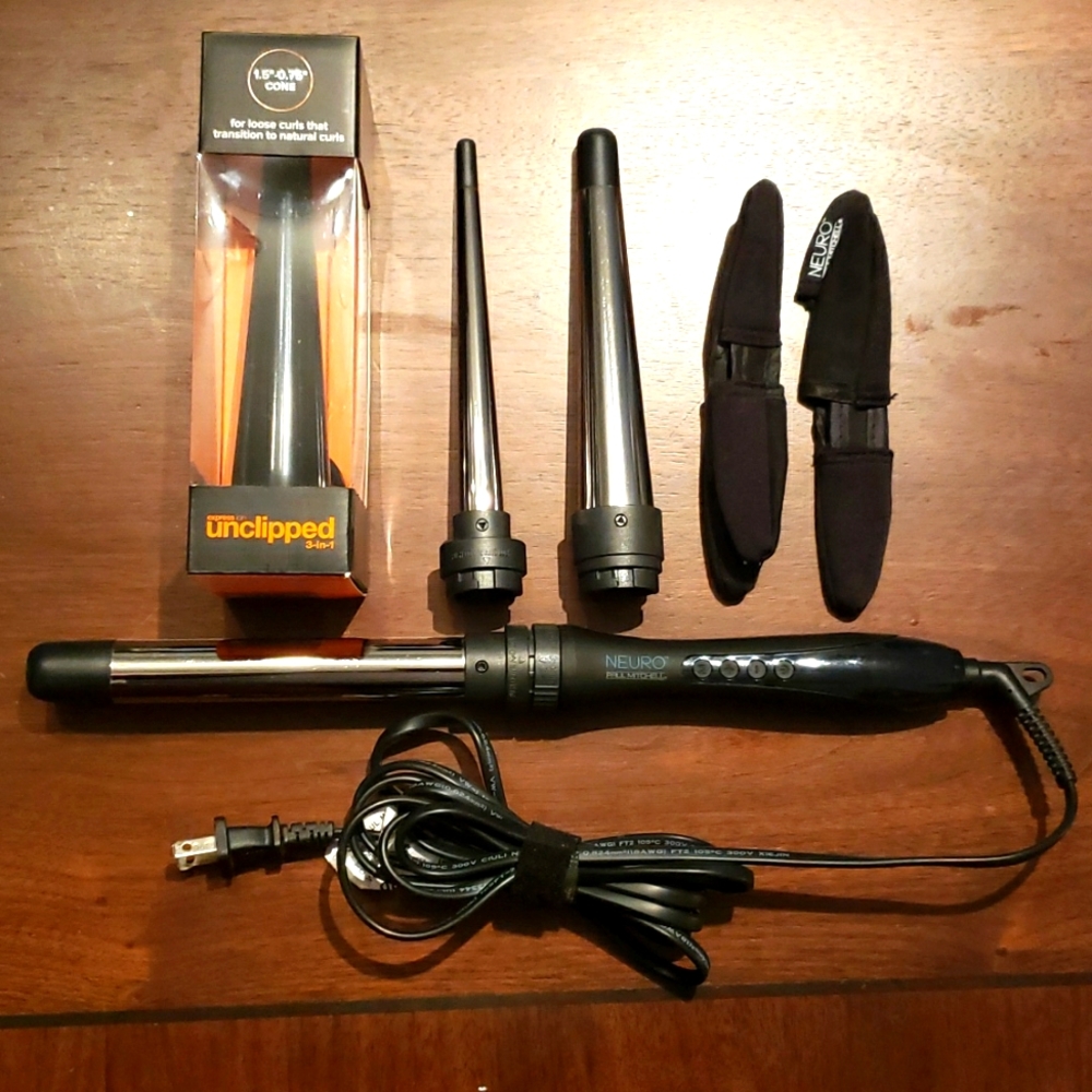 Paul Mitchell Nuero Unclipped 3 in 1 + bonus wand